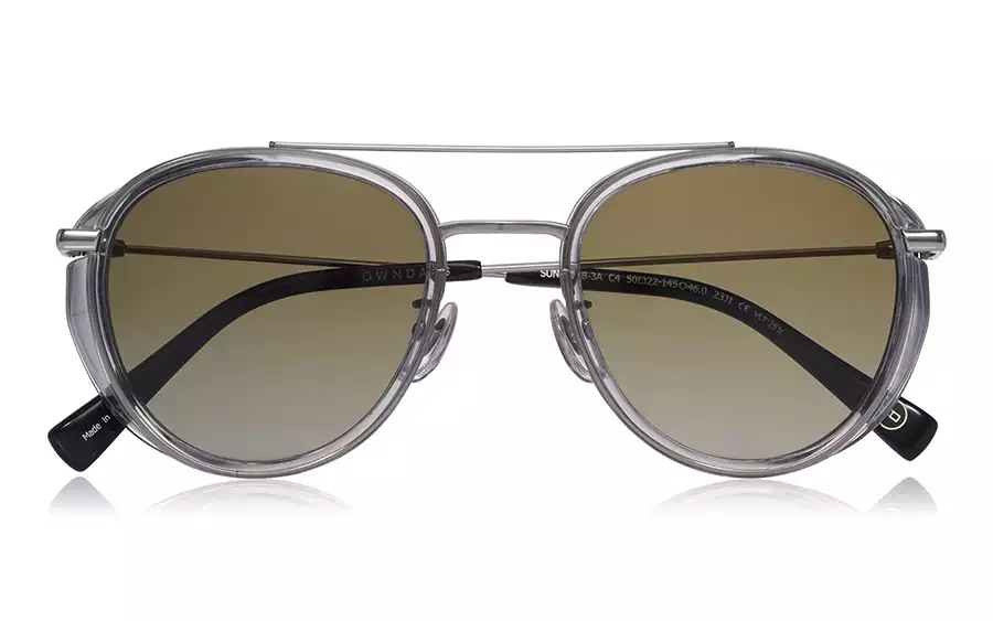 Sunglasses OWNDAYS SUN8013B-3A  Clear Gray 