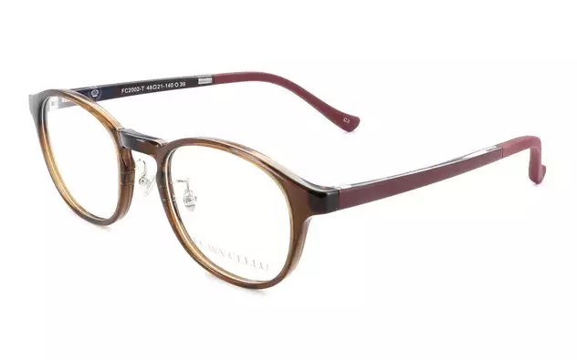 Eyeglasses OWNDAYS | ESSENTIAL FC2002-T  Brown 