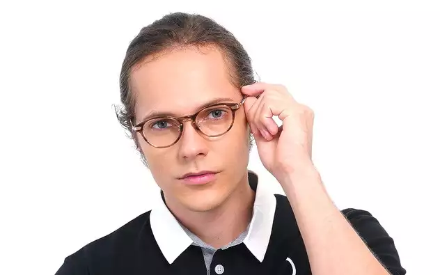 Eyeglasses John Dillinger JD2022-Y  Black 
