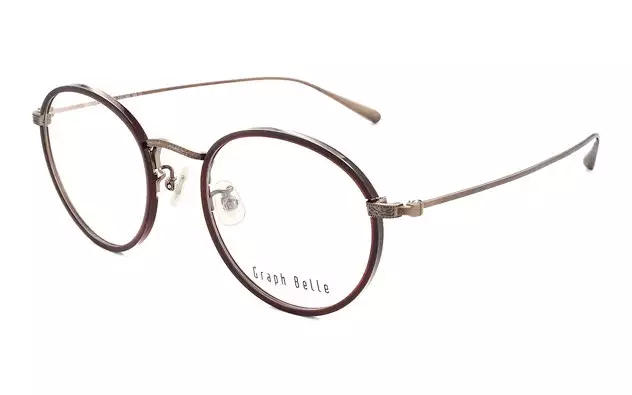 Eyeglasses Graph Belle GB1011-B  ブラウン 