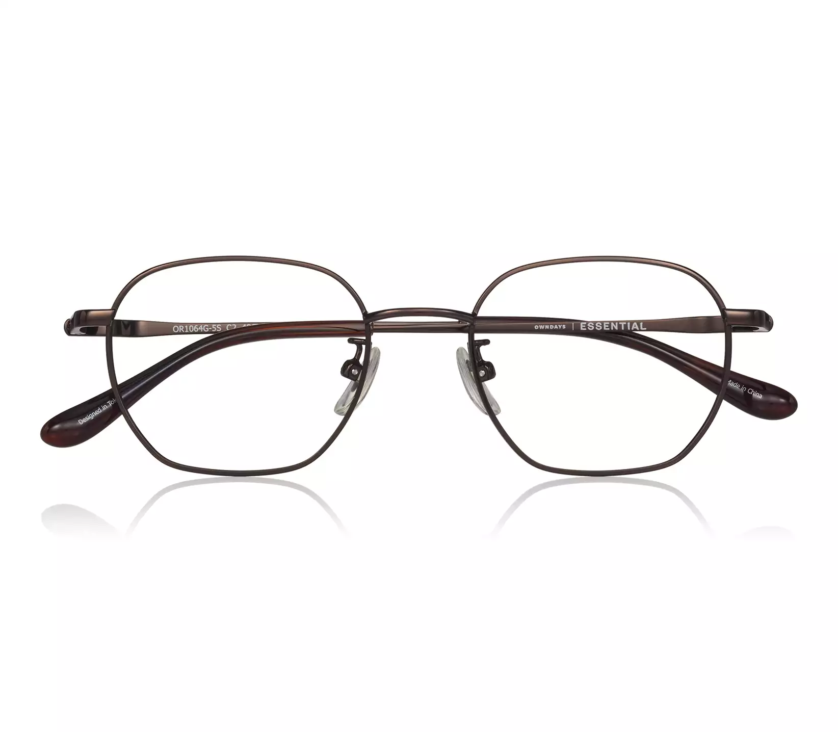 Eyeglasses OWNDAYS | ESSENTIAL OR1064G-5S  Brown 