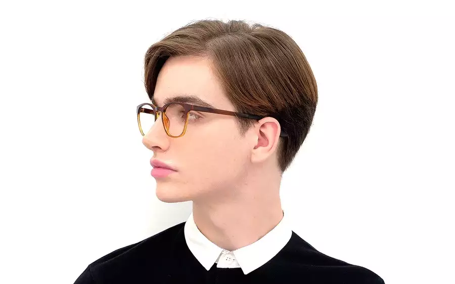 Eyeglasses OWNDAYS | AIR EUAU202T-1S  Brown 