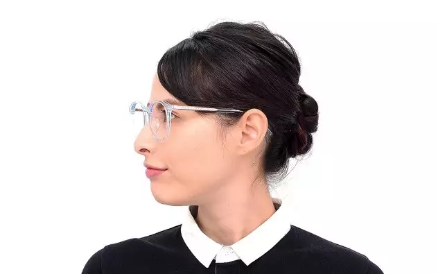 Eyeglasses +NICHE NC3014J-0S  クリアブラウン 