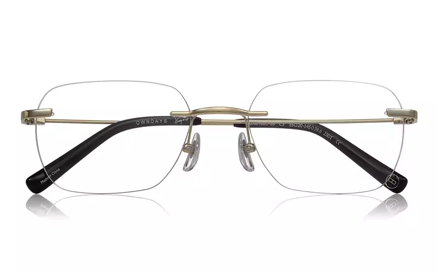 Eyeglasses K.moriyama EUKM106C-3S  Gold 