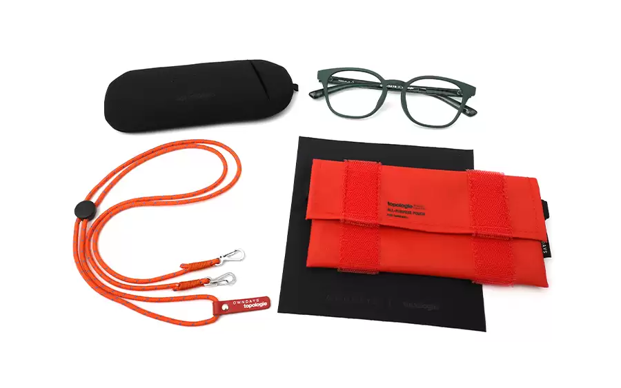 Eyeglasses OWNDAYS × Topologie TP-RG203-4A_15_BAG  Red 