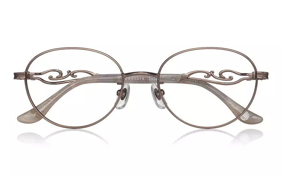 Eyeglasses OWNDAYS | ESSENTIAL AM1018G-4S  ライトブラウン 