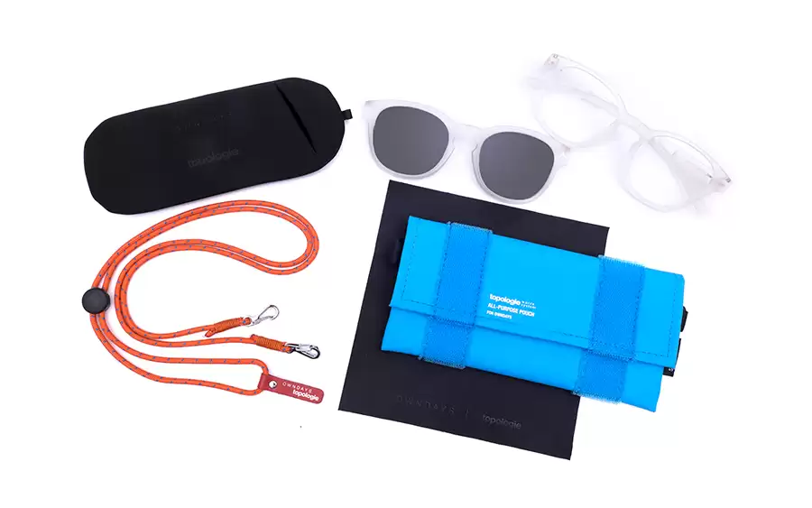 Eyeglasses OWNDAYS × Topologie TP-SNP2001_Bag  Blue 