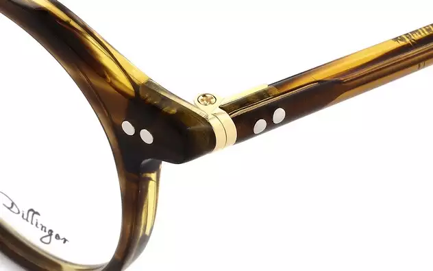Eyeglasses John Dillinger JD2018-J  ブラウン 
