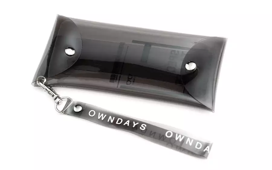 Glasses case OWNDAYS CASE001-2S-BK  ブラック 