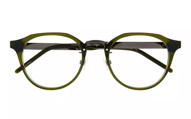 Eyeglasses John Dillinger JD2037J-9A  カーキ 