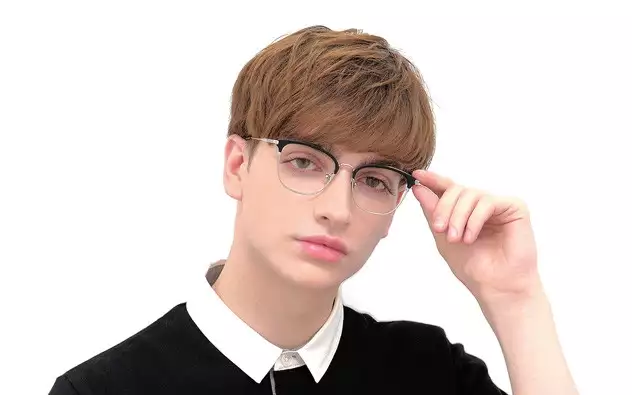 Eyeglasses John Dillinger EUJD100T-1S  イエロー 