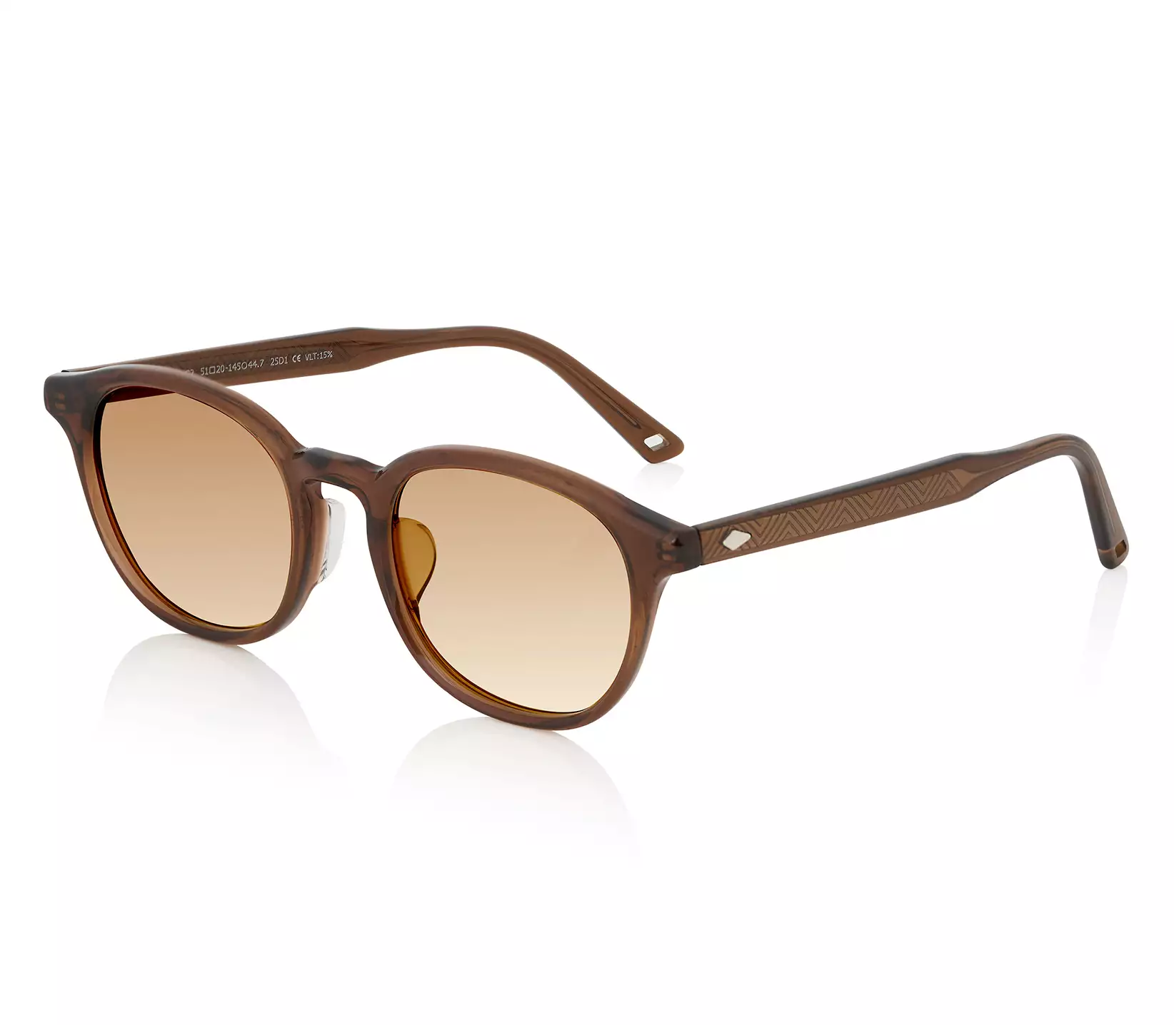 Sunglasses OWNDAYS Live Life LL2001B-5S  Brown 