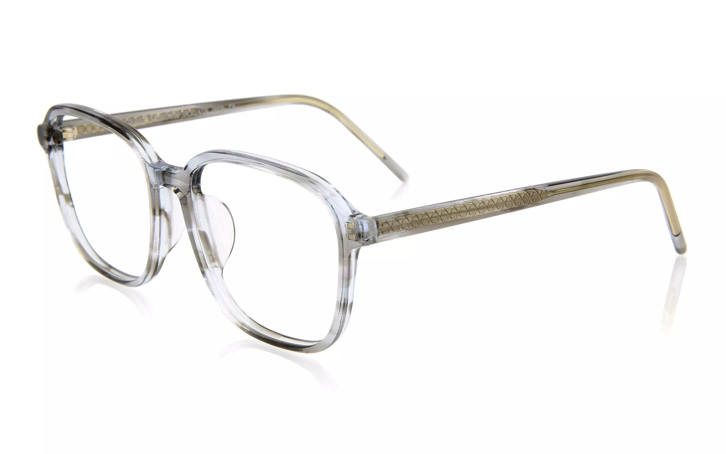 Eyeglasses +NICHE NC3016J-0S  Clear Grey Demi 