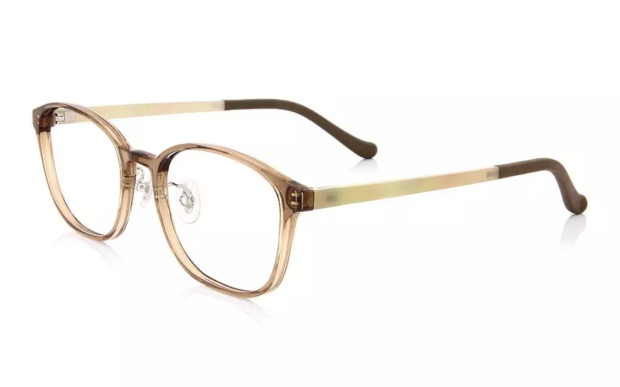 Eyeglasses OWNDAYS | ESSENTIAL FC2024T-1S  ライトブラウン 