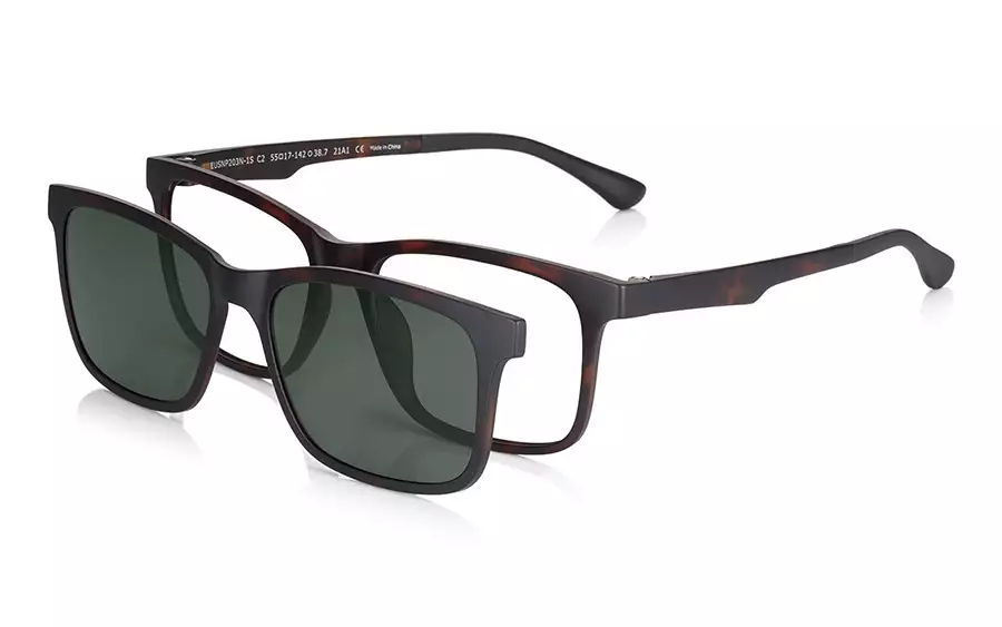 Eyeglasses OWNDAYS | SUN EUSNP203N-1S  Brown Demi 