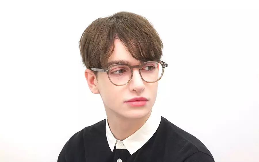 Eyeglasses John Dillinger EUJD208P-3S  ブラウン 
