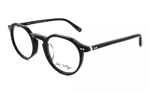 Eyeglasses John Dillinger JD2018-J  ブラック 