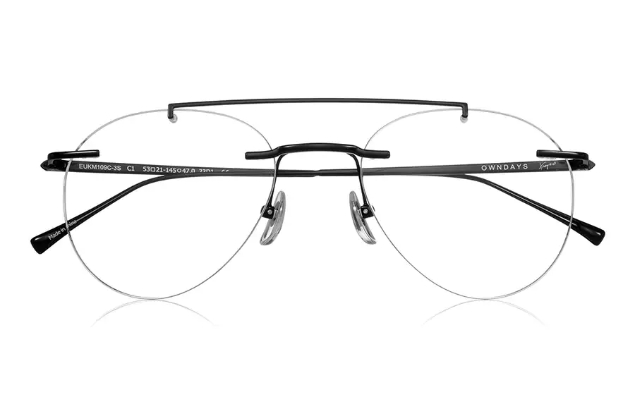 Eyeglasses K.moriyama EUKM109C-3S  Black 