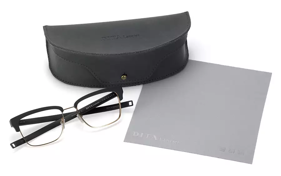 Eyeglasses OWNDAYS × DITA Lancier LSA-416  Dark Gold 
