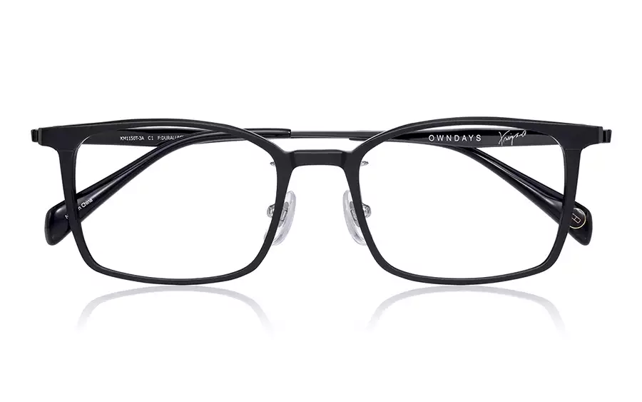 Eyeglasses K.moriyama KM1150T-3A  Matte Black 