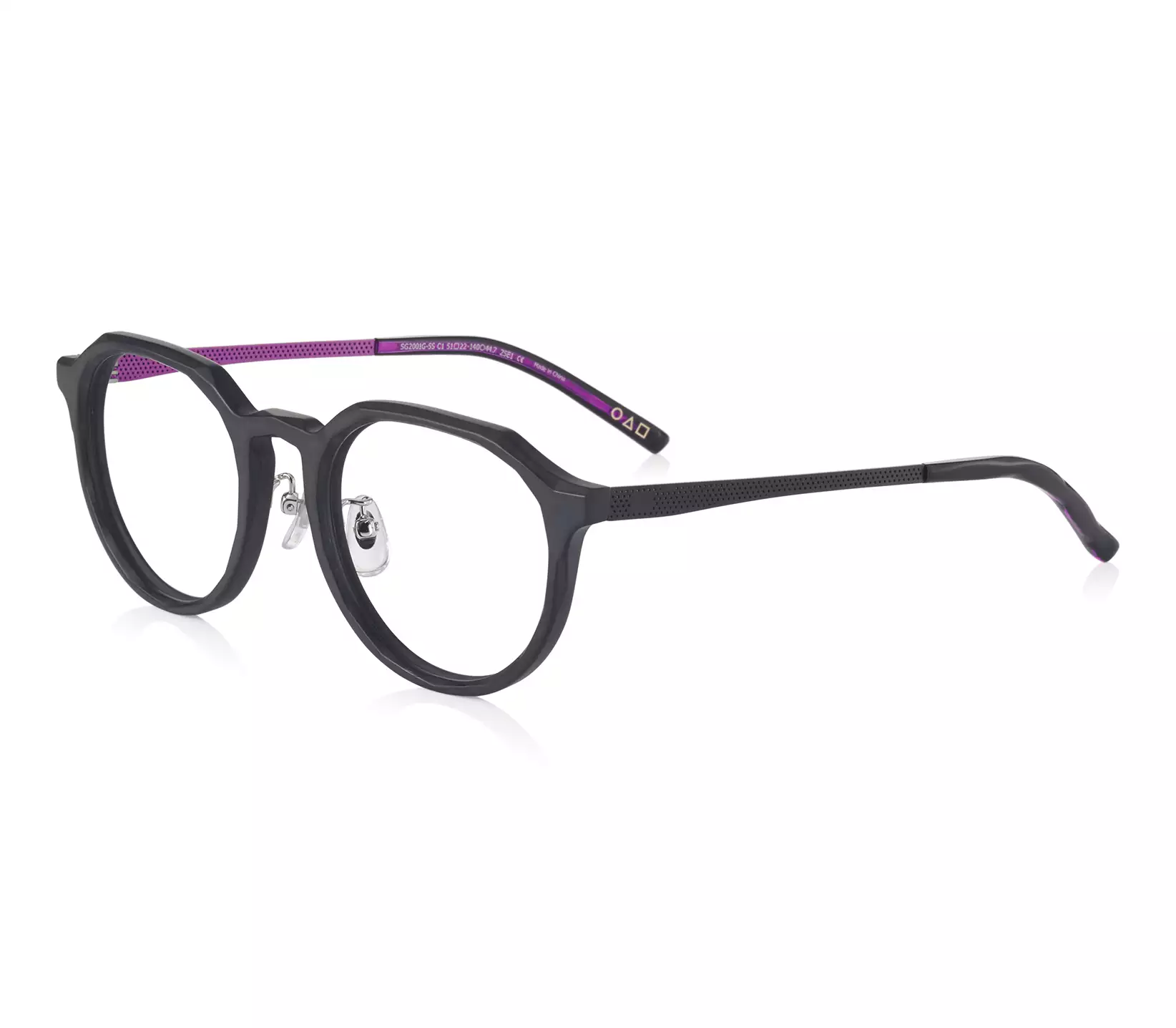 Eyeglasses イカゲーム × OWNDAYS SG2001G-5S  マットブラック 