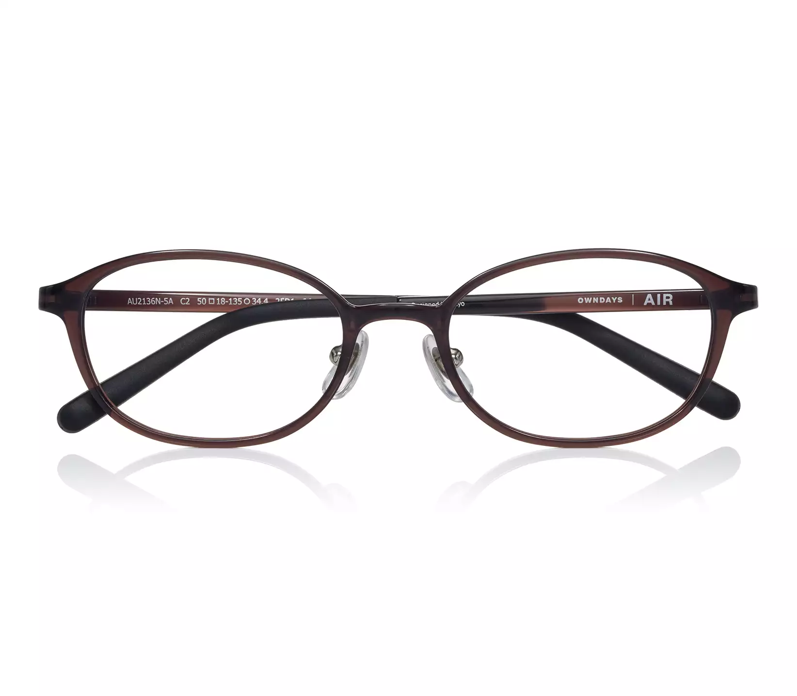 Eyeglasses OWNDAYS | AIR AU2136N-5A  ブラウン 