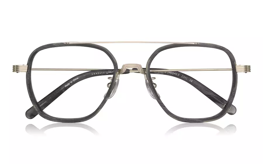 Eyeglasses John Dillinger JD2053B-3A  ブラックマーブル 