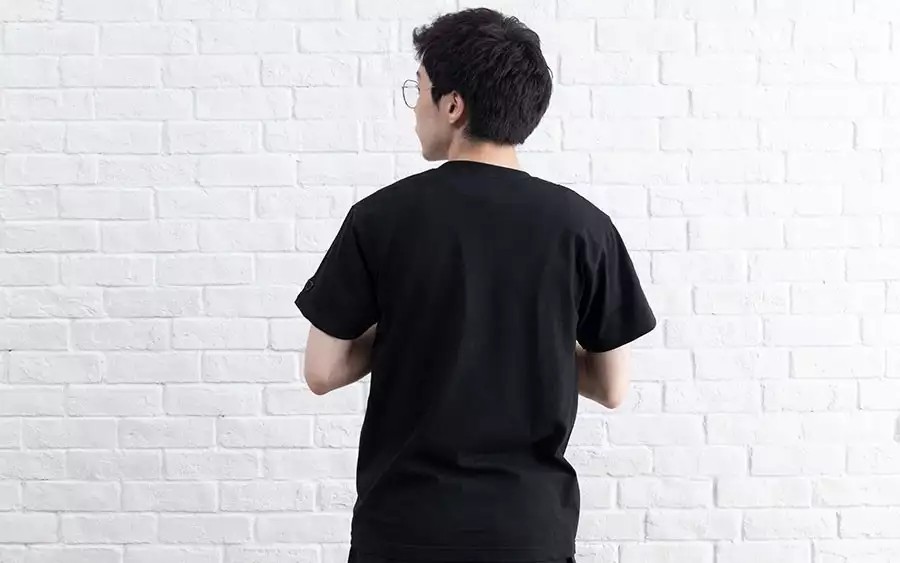 Cloth OWNDAYS OWNDAYS-T-shirt-Logo01-BK  ブラック 