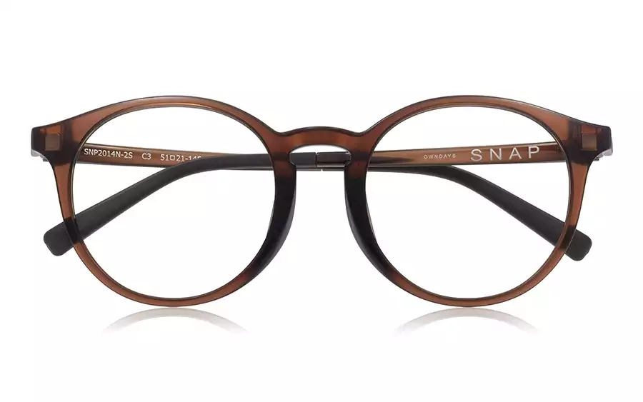 Eyeglasses OWNDAYS | SUN SNP2014N-2S  Light Brown 