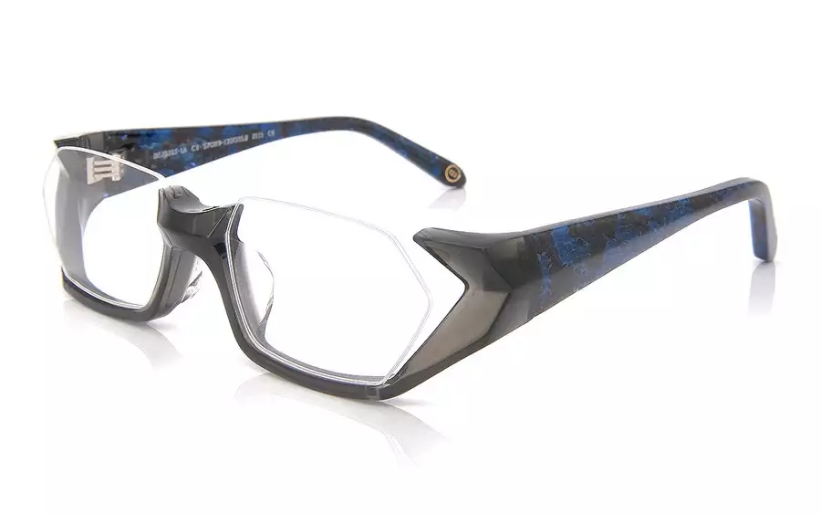 Eyeglasses BUTTERFLY EFFECT BE2020J-1A  ダークグレー 