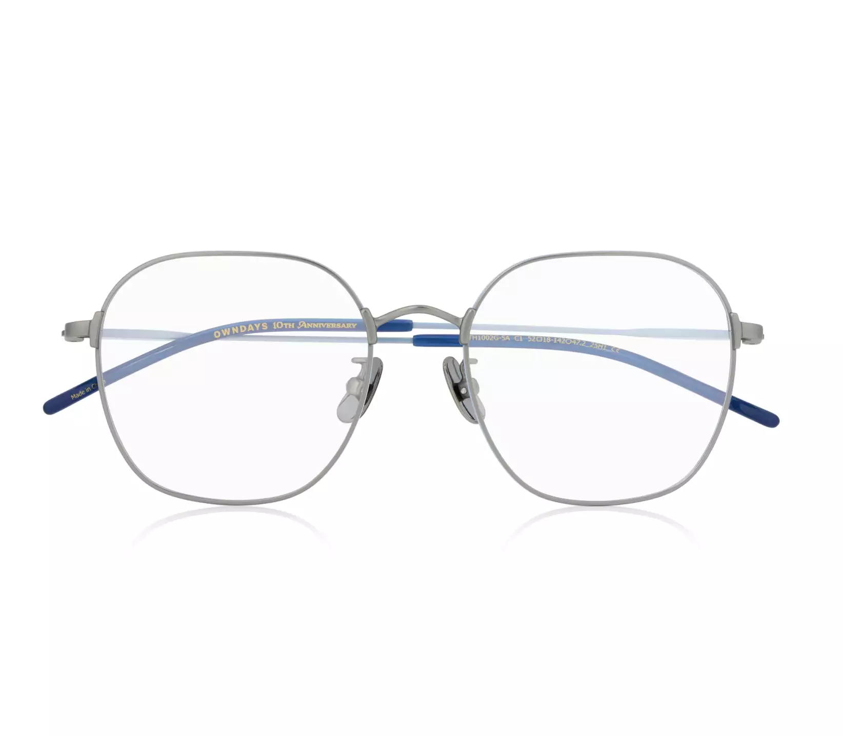 Eyeglasses OWNDAYS 10th ANNIVERSARY TH1002G-5A  Matte Gun 