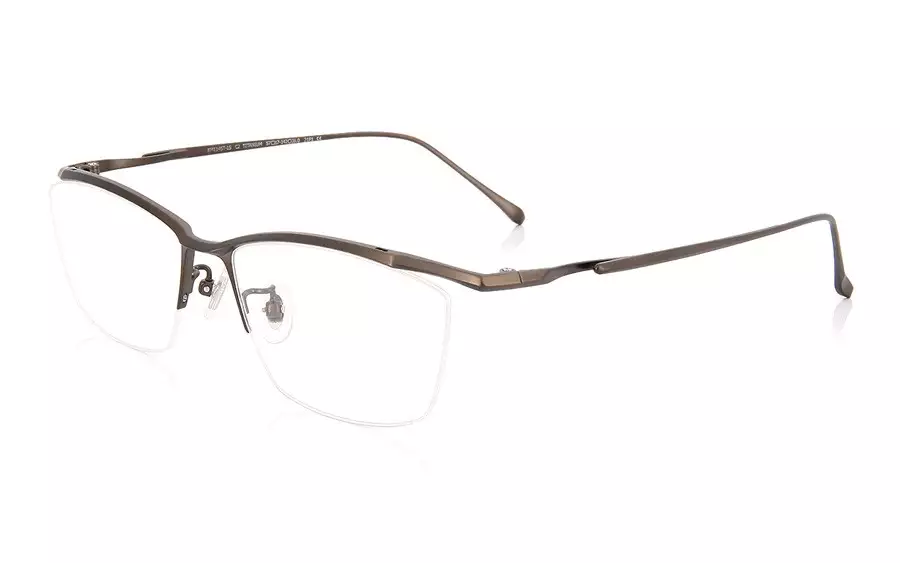 Eyeglasses K.moriyama KM1145T-1S  ブラウン 