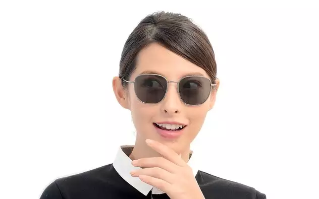Sunglasses OWNDAYS | SUN SUN1057B-0S  Light Gun 