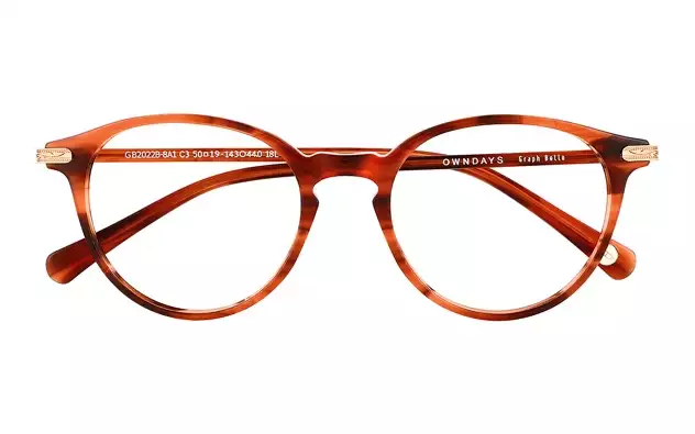 Eyeglasses Graph Belle GB2022B-8A  Red Demi 