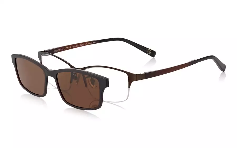 Eyeglasses OWNDAYS | SUN SNP1017N-2S  Matte  Brown 