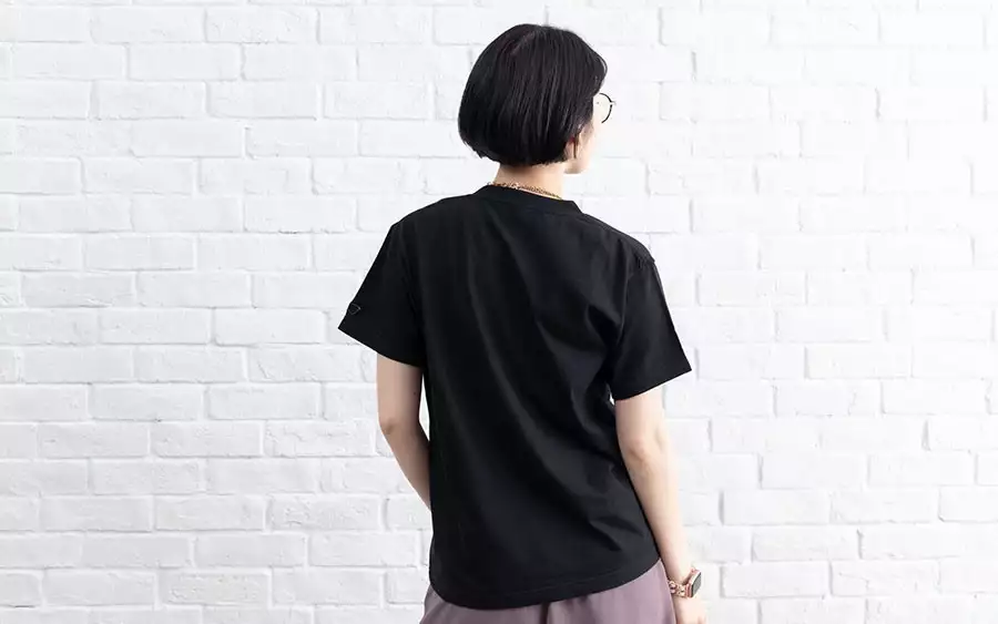 Cloth OWNDAYS OWNDAYS-T-shirt-Logo01-BK  ブラック 