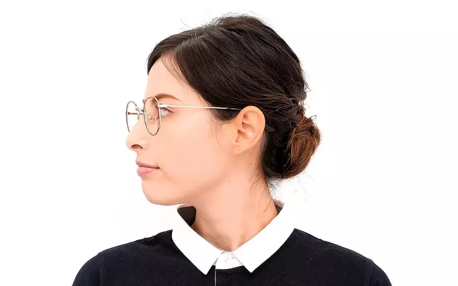 Eyeglasses Graph Belle EUGB100T-1S  Gold 