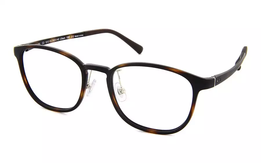 Eyeglasses OWNDAYS | AIR AU2058N-9S  マットブラウンデミ 