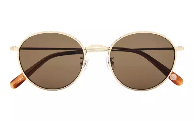 Sunglasses +NICHE NC1021B-0S  ゴールド 