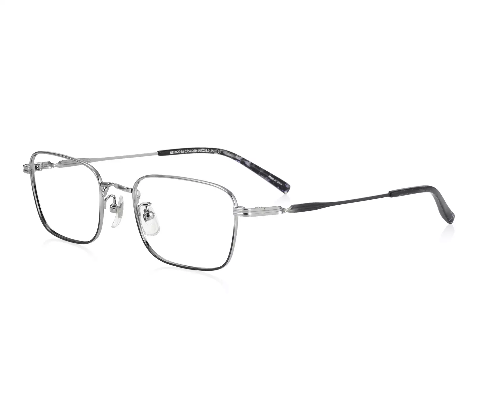 Eyeglasses BACK in BLACK OB1012G-5A  Silver Halftone 
