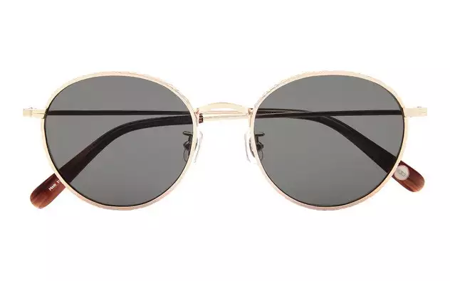 Sunglasses +NICHE NC1021B-0S  ゴールド 