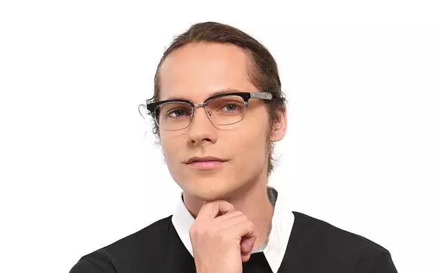 Eyeglasses John Dillinger JD2025-J  Blue Demi 