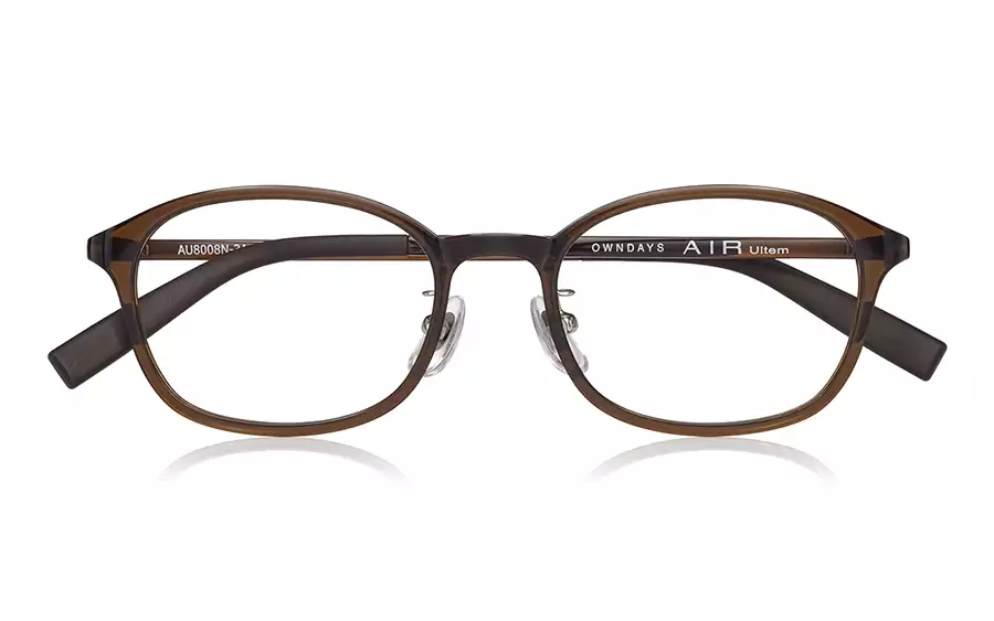 Eyeglasses AIR Ultem AU8008N-3A  Brown 
