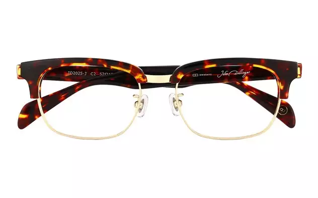Eyeglasses John Dillinger JD2025-J  Brown Demi 