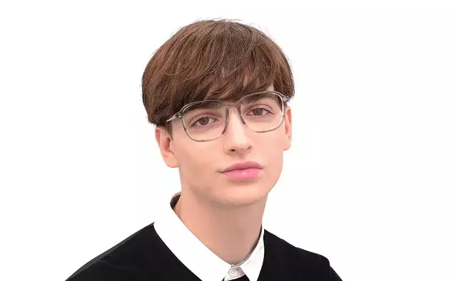 Eyeglasses +NICHE NC3016J-0S  Clear Grey Demi 