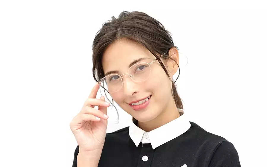 Eyeglasses OWNDAYS | ESSENTIAL AM1015G-3S  ゴールド 