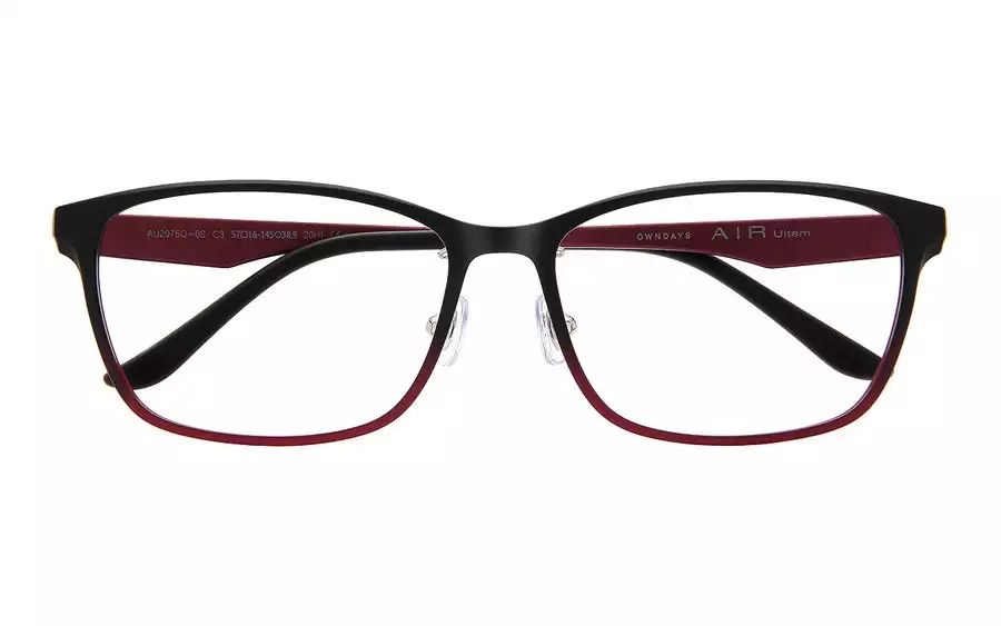 Eyeglasses OWNDAYS | AIR AU2076Q-0S  Matte Black 