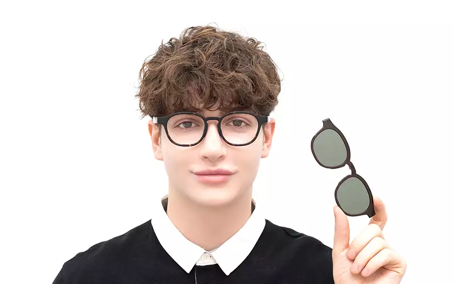 Eyeglasses OWNDAYS × FREAK'S STORE FK2002N-4S  Matte Black 