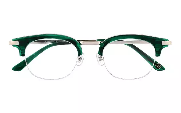 Eyeglasses John Dillinger JD2019G-8S  Green Earth Tone 