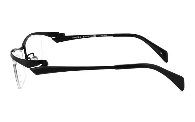 Eyeglasses K.moriyama KM1124-G  Matte Black 